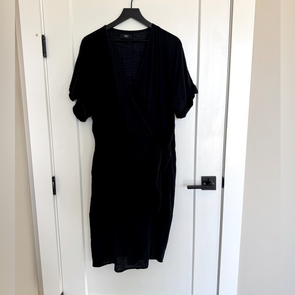 Able Women’s Black Cady Wrap Dress
